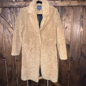 The Limited Warm Brown Teddy Jacket